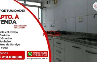 Apartamento com 2 quartos à venda na Rua Morubixaba, 198, Cidade Líder, São Paulo