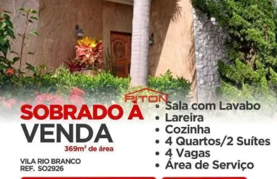 Casa com 4 quartos à venda na Rua Japaraiquara, 490, Vila Rio Branco, São Paulo