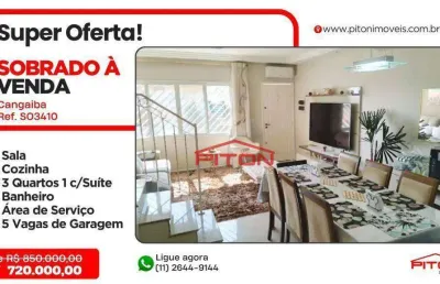 Casa em condomínio fechado com 3 quartos à venda na Rua da Lei, 148, Cangaíba, São Paulo