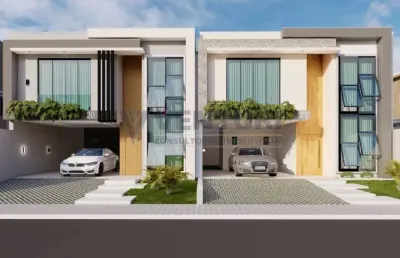 Casa em condomínio fechado com 3 quartos à venda na rua pedro gapski filho, 503, colônia rio grande, são josé dos pinhais, 142 m2 por r$ 850.000