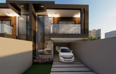 Casa com 3 quartos à venda na rua maria bonatto marenda, 548, afonso pena, são josé dos pinhais, 149 m2 por r$ 950.000