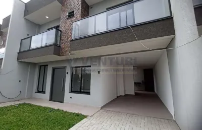 Casa com 3 quartos à venda na rua david campista, 421, afonso pena, são josé dos pinhais, 141 m2 por r$ 829.000