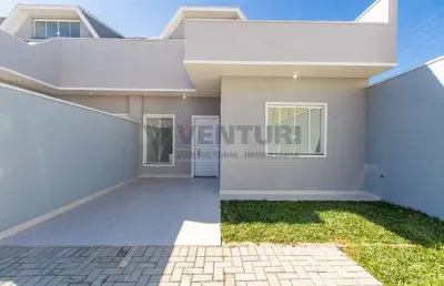 Casa com 3 quartos à venda na rua jundiaí do sul, 150, sítio cercado, curitiba, 75 m2 por r$ 495.000