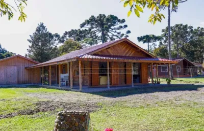 Chácara / sítio com 2 quartos à venda na rua carlópolis, 1, rincão, tijucas do sul, 2665 m2 por r$ 460.000