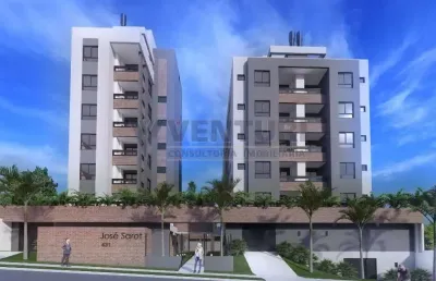 Apartamento com 3 quartos à venda na avenida castro alves, 457, boneca do iguaçu, são josé dos pinhais, 68 m2 por r$ 465.900