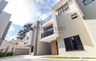 Casa com 3 quartos à venda na travessa ferreira, 52, uberaba, curitiba, 133 m2 por r$ 790.000