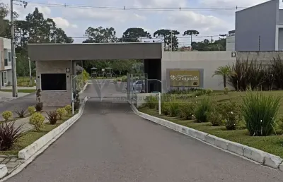 Terreno em condomínio fechado à venda na rua regina stuzinski ramos, 40, costeira, são josé dos pinhais por r$ 190.000