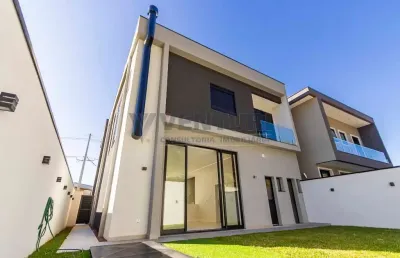 Casa em condomínio fechado com 3 quartos à venda na rua dos pintassilgos, 130, afonso pena, são josé dos pinhais, 258 m2 por r$ 1.980.000