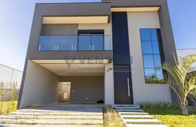 Casa em condomínio fechado com 3 quartos à venda na rua dos pintassilgos, 130, afonso pena, são josé dos pinhais, 223 m2 por r$ 1.790.000