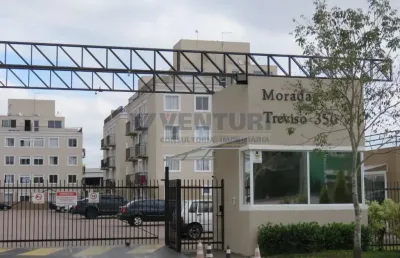 Apartamento com 3 quartos para alugar na rua acre, 350, boneca do iguaçu, são josé dos pinhais, 48 m2 por r$ 1.800