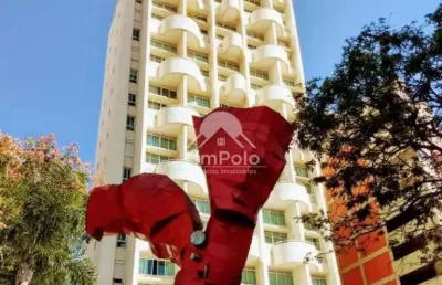 Apartamento (loft) mobiliado alugado à venda no cambuí em campinas/sp.