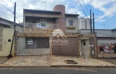 Casa sobrado com 4 quartos, 2 suítes, 3 vagas à venda no taquaral em campinas/sp