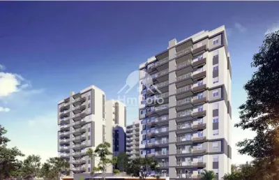 Apartamento à venda com 2 dormitórios, 1 suíte, 2 vagas em paulinia/sp