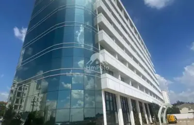 Sala comercial 2 banheiros 2 vagas para aluguel e venda condomínio the firts offices no chapadão em  campinas/sp.