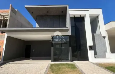 Casa térrea em condomínio à venda com 3 suites, no jardim américa ii - roncáglia em valinhos/sp