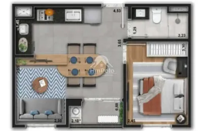Apartamento lançamento à venda no residencial mansões no mansões santo antônio em campinas, são paulo