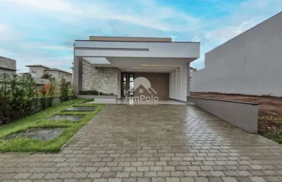 Casa à venda no parque brasil 500 no residencial jardim dos lírios em paulínia/sp