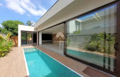 Casa assobradada com 3 suítes 5 banheiros 4 vagas a venda no alphaville dom pedro iii em campinas-sp