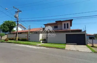 Casa em bolsão com 5 quartos 3 suítes 4 banheiros 4 vagas a venda no taquaral em campinas-sp