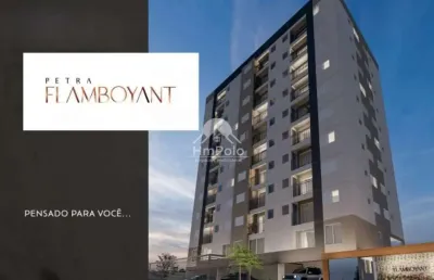 Apartamento em construção com 2 dormitórios 1 vaga de garagem no bairro flamboyant em campinas sp