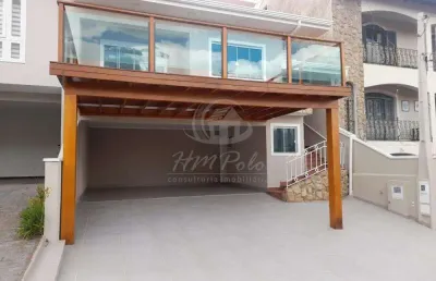 Casa assobradada à venda no residencial mirante do lenheiro em valinhos  - sp