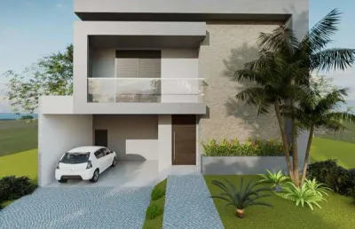 Casa à venda no condomínio residencial mont'alcino - valinhos/sp