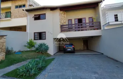 Casa em condomínio 3 suítes 4 vagas e piscina, à venda em valinhos/sp
