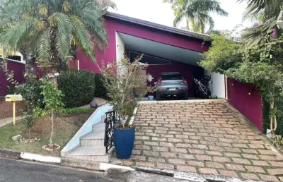 Casa terrea á venda em condominio com  4 suites em valinhos-sp