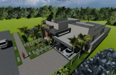 Casa térrea à venda no alphaville d. pedro iii - campinas