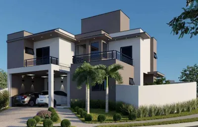 Casa em condomínio com 4 suítes em fase final de obras à venda em valinhos/sp