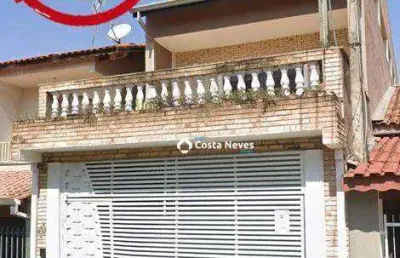 Sobrado com 3 dormitórios à venda, 260 m² por r$ 650.000,00 - residencial união - são josé dos campos/sp
