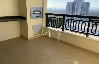 Residencial marinella, 2 suítes, piso porcelanato, varanda com churrasqueira,  2 vagas, andar alto, 75m²