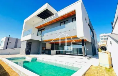 Casa com 5 dormitórios à venda, 455 m² por r$ 4.500.000,00 - urbanova - são josé dos campos/sp
