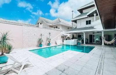 Casa com 5 dormitórios à venda, 567 m² por r$ 4.100.000,00 - jardim aquarius - são josé dos campos/sp