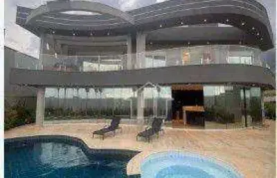 Casa com 4 dormitórios à venda, 300 m² por r$ 3.500.000,00 - residencial eco park bourbon - caçapava/sp