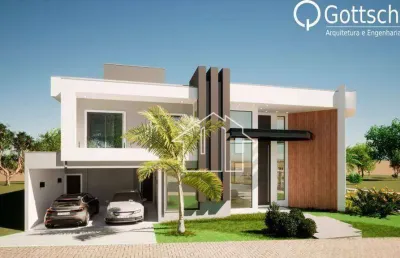 Casa com 3 dormitórios à venda, 330 m² por r$ 1.950.000,00 - santa mônica - caçapava/sp