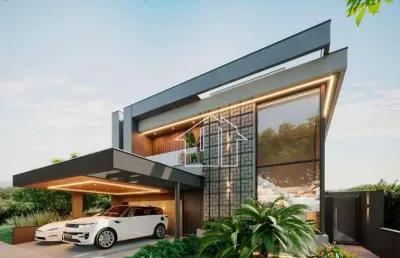 Casa com 4 dormitórios à venda, 290 m² por r$ 1.900.000,00 - reserva aruana - são josé dos campos/sp