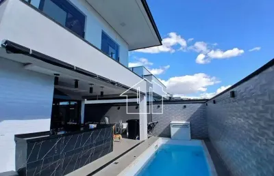 Casa com 3 dormitórios à venda, 285 m² por r$ 1.920.000,00 - malibu - caçapava/sp