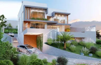 Casa com 4 dormitórios à venda, 446 m² por r$ 6.000.000,00 - urbanova - são josé dos campos/sp