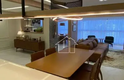 Apartamento com 3 dormitórios à venda, 143 m² por r$ 2.900.000,00 - porto novo - caraguatatuba/sp