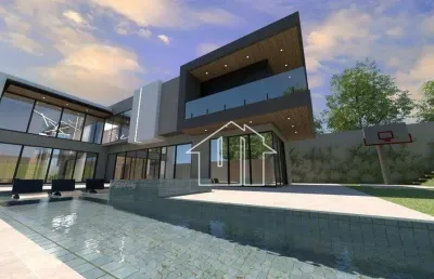 Casa com 4 dormitórios à venda, 420 m² por r$ 6.200.000,00 - urbanova - são josé dos campos/sp