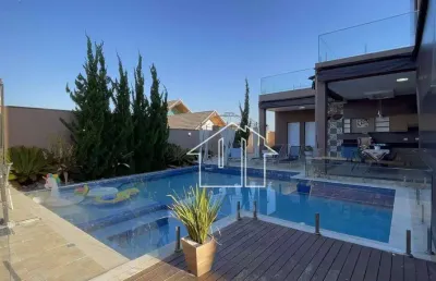 Casa com 4 dormitórios à venda, 450 m² por r$ 6.900.000,00 - condomínio reserva do paratehy - são josé dos campos/sp