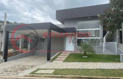 Casa em condomínio para venda em atibaia, rio abaixo, 3 dormitórios, 3 suítes, 2 banheiros, 2 vagas