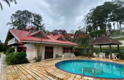 Casa em condomínio para venda em mairiporã, jardim cinco lagos de santa maria, 5 dormitórios, 2 suítes, 2 banheiros, 6 vagas
