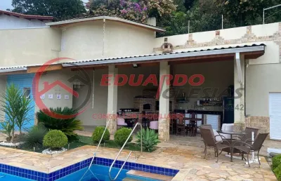 Casa em condomínio para venda em mairiporã, jardim cinco lagos de santa maria, 3 dormitórios, 1 suíte, 7 banheiros, 3 vagas