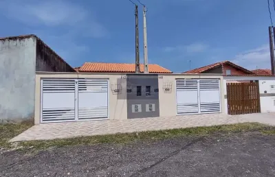 Excelente oportunidade! casa à venda em itanhaém -sp, bairro tupy, 2 quartos, 1 suíte, 59m² de área. confira!