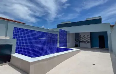 Casa com 3 quartos à venda no bopiranga, itanhaém , 86 m2 por r$ 460.000