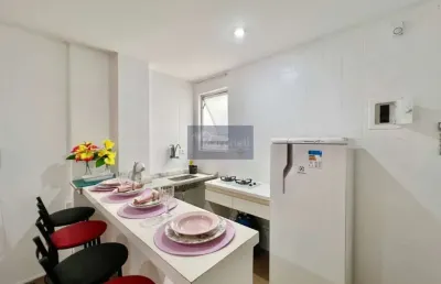 Apartamento com 1 quarto à venda em aviação, praia grande , 38 m2 por r$ 198.000