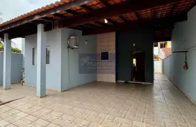 Casa com 3 quartos à venda no balneário tupy, itanhaém  por r$ 480.000