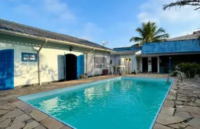 Casa com 4 quartos à venda no balneário gaivota, itanhaém  por r$ 590.000
